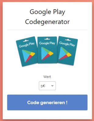 google play guthaben kostenlos generator